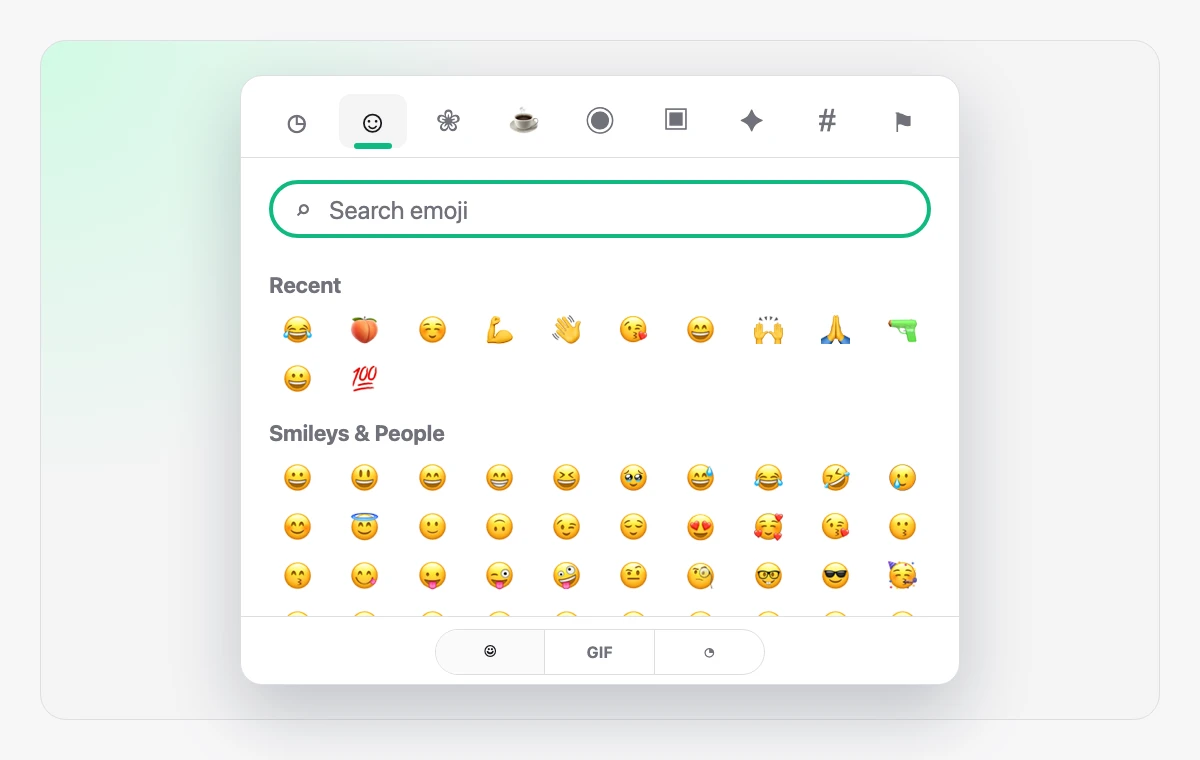 Emoji preview
